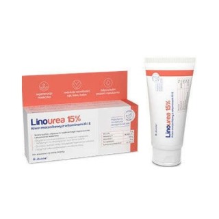 Linourea 15% Krem mocznikowy z witaminami A+E 50 g