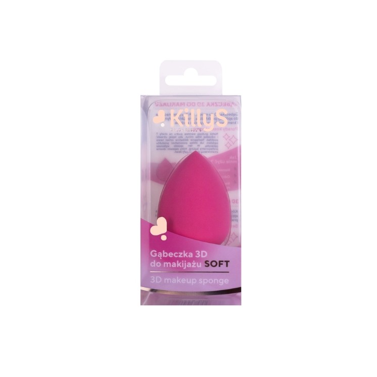 KillyS 3D Gąbka do makijażu Soft 1 sztuka