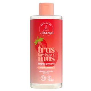 ONLYBIO Body in Balance Strawberry Mousse Shower Gel 300 ml