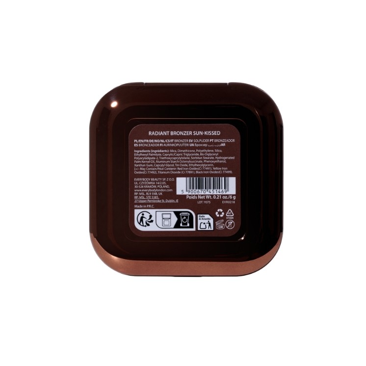 Everybody London rozświetlający Bronzer do twarzy Sun-Kissed 6 g