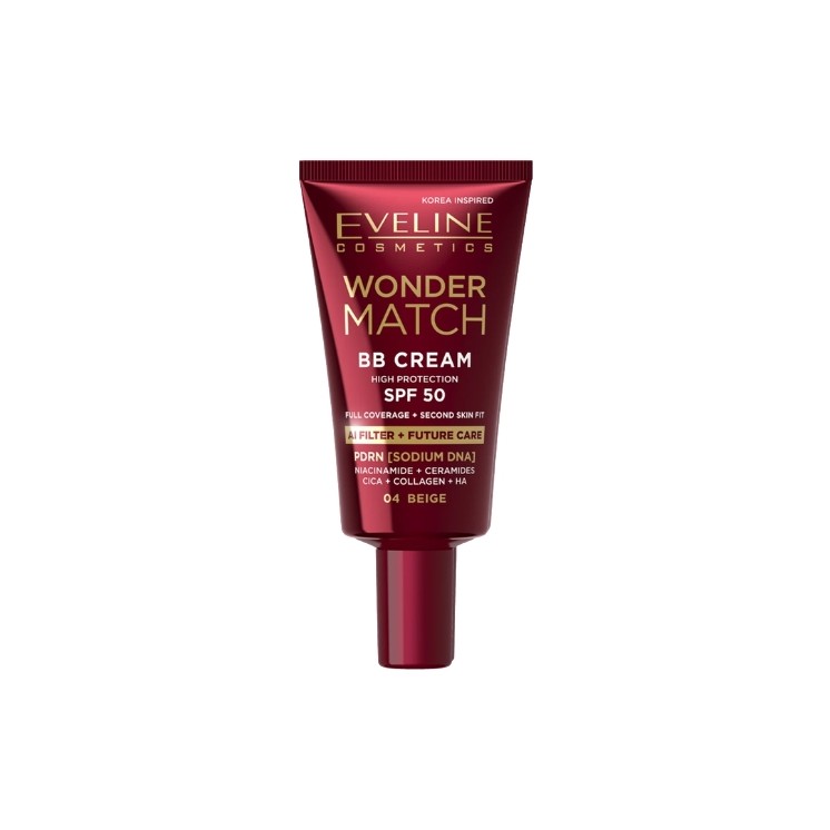 Eveline Wonder Match Krem BB z SPF50 /04/ Beige 30 ml