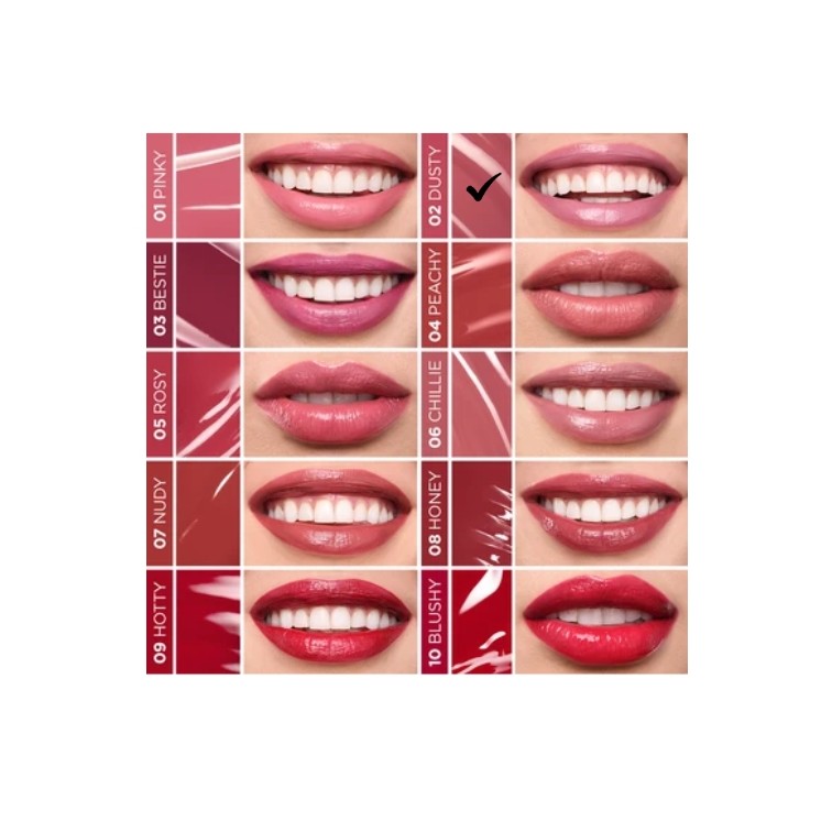 Eveline VinyLove długotrwała Pomadka płynna z efektem gloss /02/ Dusty 4 ml