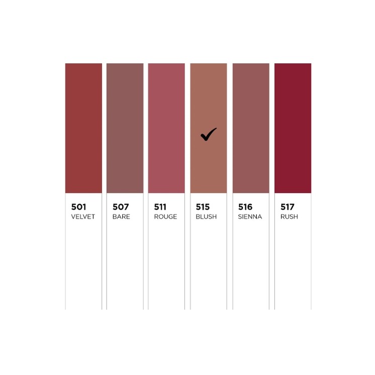 Eveline Celebrity Lips Creamy Satin Finish Lipstick /515/ Blush 1 pc