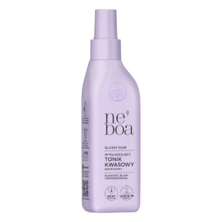 Neboa Glossy Hair smoothing, two-phase hair tonic with glycolic acid 200 ml
