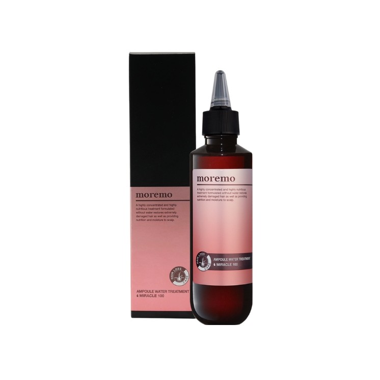 Moremo Ampoule Water Treatment Miracle 100 Nourishing Ampoule for scalp and hair 200 ml