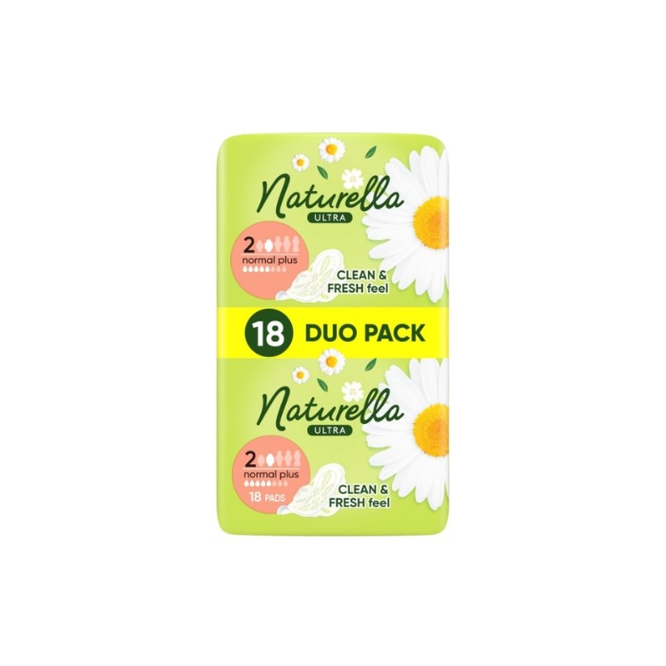 Naturella Duo Pack Normal Plus Sanitary Pads 18 pieces