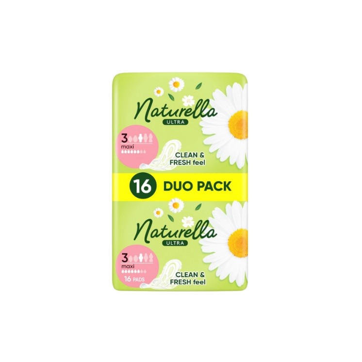 Naturella Duo Pack Ultra Maxi Sanitary Pads 16 pieces