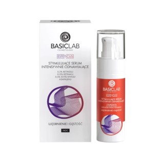 BasicLab Esteticus stimulating Intensively Renewing Facial Serum 0.3 3% Retinol 30 ml
