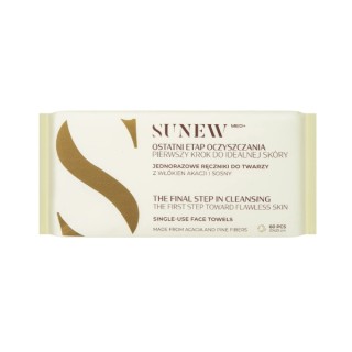 Sunew Disposable Face Towels 60 Pieces