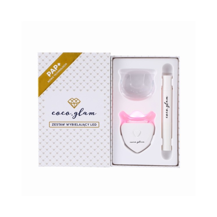 Coco Glam Pap+ Teeth Whitening Kit White 1 pc