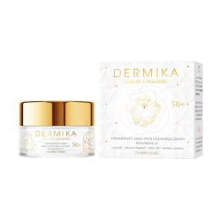 Dermika Luxury Ceramides Anti-Wrinkle Regenerating Face Cream 50+ 50 ml