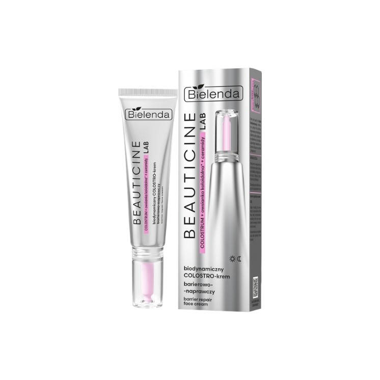 Bielenda Beauticine Lab barierowo-naprawczy Colostro-Krem do twarzy 40 ml