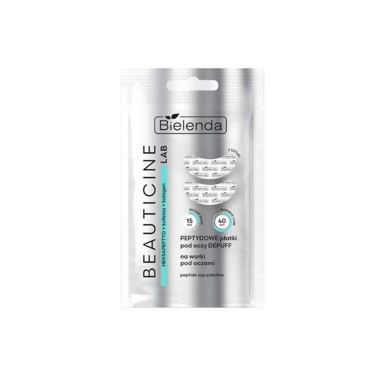 Bielenda Beauticine Lab Peptide Eye Patches with Hexapeptide 2 pieces