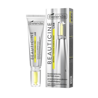 Bielenda Beauticine Lab przeciwzmarszczkowo-wygładzający Retino-Krem do twarzy na noc 40 ml