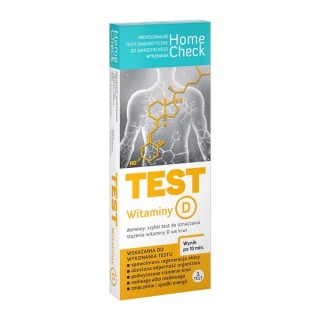 Home Check Test Witaminy D Test do oznaczania stężenia witaminy D we krwi 1 sztuka
