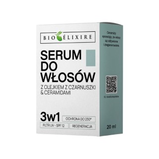 BioElixire 3in1 Hair Serum Black Seed Oil and Ceramide 20 ml