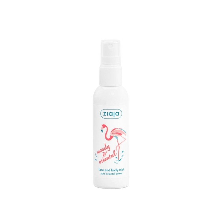 Ziaja Tropical Scent Mgiełka do twarzy i ciała Wood& Oriental 90 ml