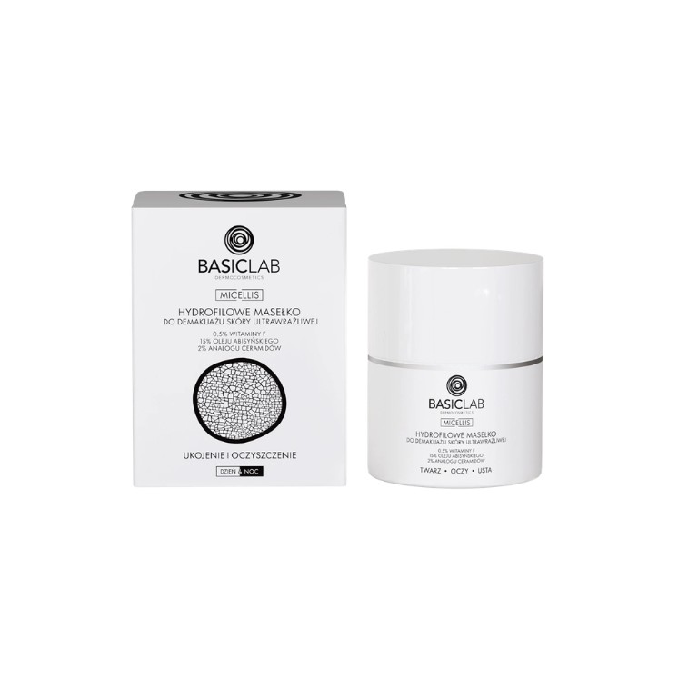 BasicLab Micellis Hydrophilic Makeup Remover Butter Ultrasensitive Skin 40 g