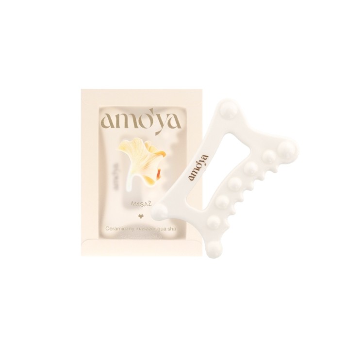 Amo'ya Masaż ceramiczny Masażer Gua Sha 1 sztuka